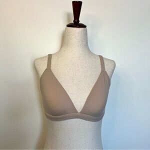 Skims Fits Everybody Triangle Bralette Tan Shade Mica size Large